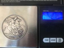 1890 Victorian Silver Crown 