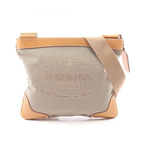 Prada logo jacquard shoulder - prada,