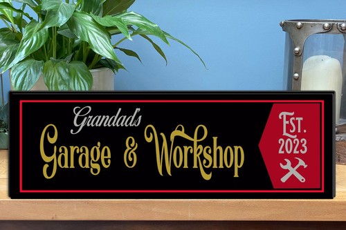 Personalised garage shed - personalised,