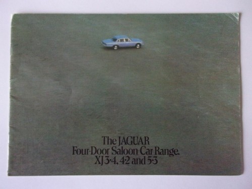 Jaguar series saloons - xj, 2