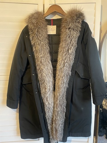 Moncler unique silver fox fur - moncler,