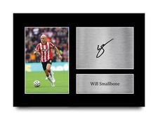 Will Smallbone Southampton Framed Printed Autograph Picture for Football Fan