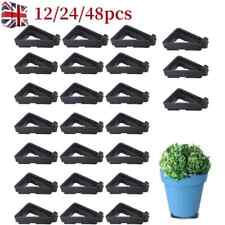 12/24PCS Invisible Low Profile Flower Pot Feet Garden Plant Pot Feet Risers