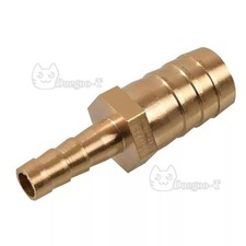 4mm to 6mm 8mm 10mm 12mm Straight Brass Reducing Pipe Hose Joiner Barb Connector