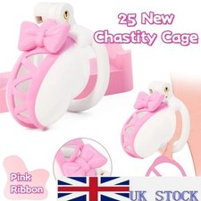 Chastity Cage Pink Ribbon Male
