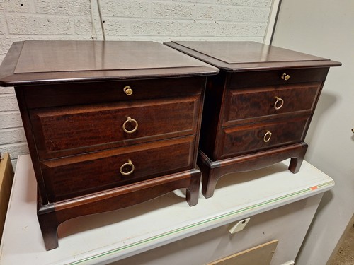 Stag minstrel bedside tables - minstrel,