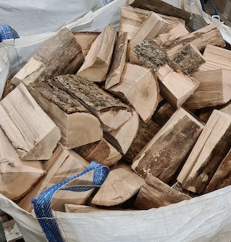 Jumbo bag seasoned logs - jumbo, of