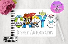 Personalised Disney Autograph