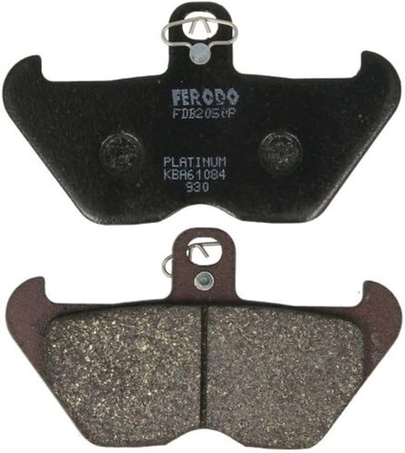 Pair brake pad front bmw - brake,