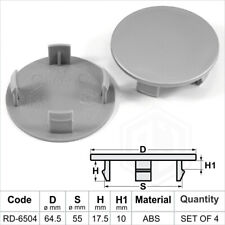 Wheel center caps centre universal alloy rim plastic 4x cap 55-64.5 