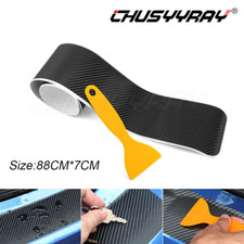 Car Rear Bumper Protector Strip Carbon Fiber Sticker For Mini One Cooper R50,R53