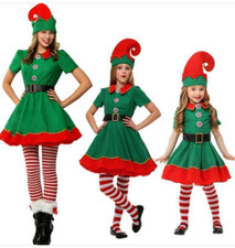 Womens Kids Girls Elf Cosplay