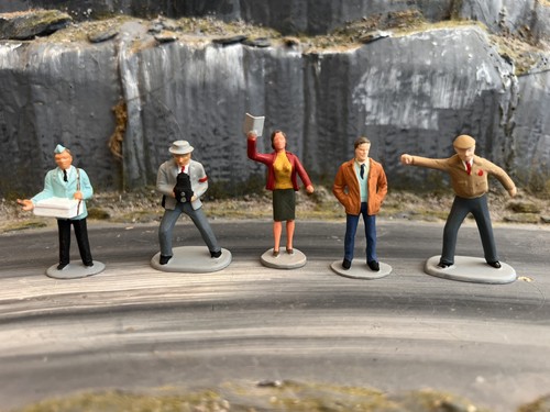 Painted spectators 1 32 - spectators,