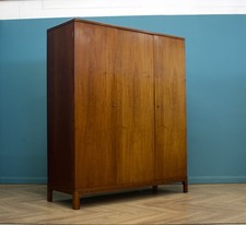 Mid Century Danish Teak Wardrobe, 1960s #1541