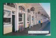 Butchers Row, Barnstaple, Devon Postcard by John Hinde IMMACULATE