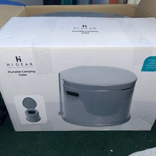 Hi-Gear Portable Camping Toilet - Grey