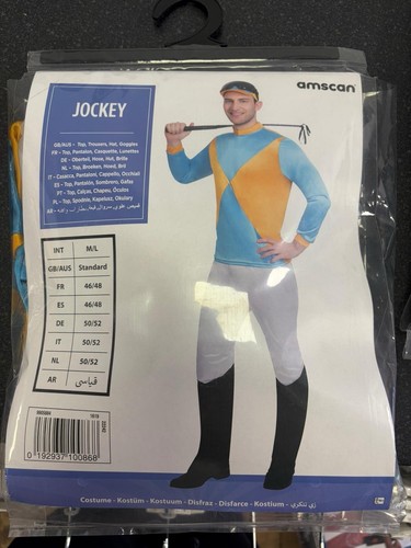 Jockey men fancy dress - jockey, men's