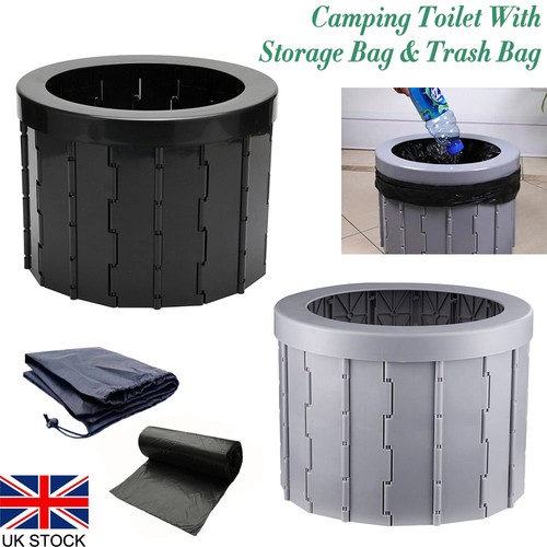 Portable folding commode - portable,
