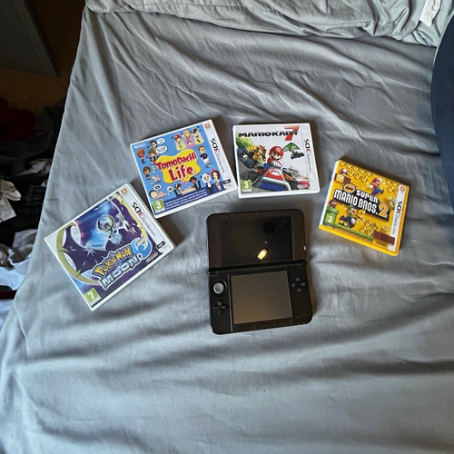 Nintendo 3ds blue - nintendo, blue/black