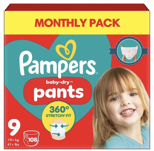 Pampers baby dry size9 - pampers, diaper