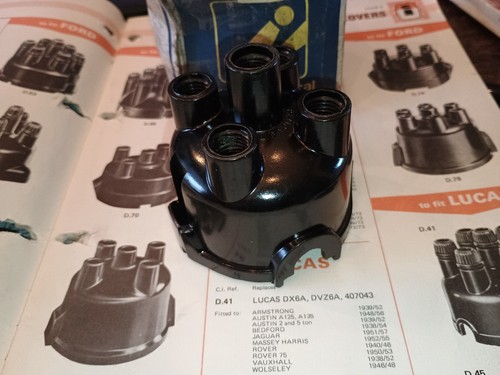 Bakelite distributor cap - bakelite,