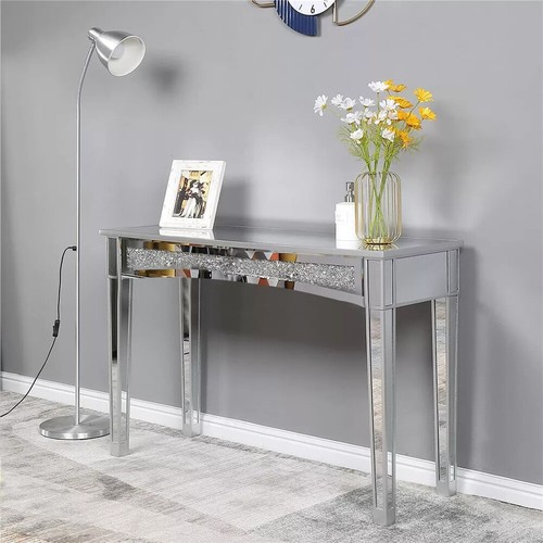 Large mirrored console - mirrored, table