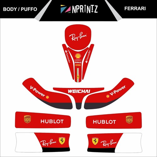 Puffo bambino ferrari style - ferrari,