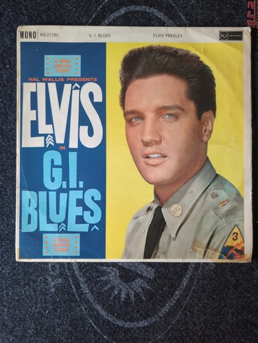 Elvis presley blues vinyl - presley, g.i.