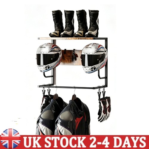 Motorcycle helmet holder wall - holder,