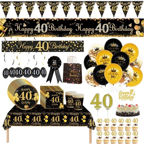 40th birthday decorations - birthday,