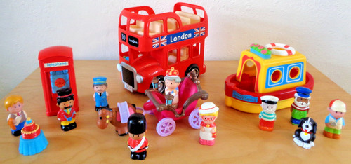 Elc happyland london bus - happyland:,