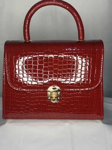 Crocodile alligator handbag - crocodile,