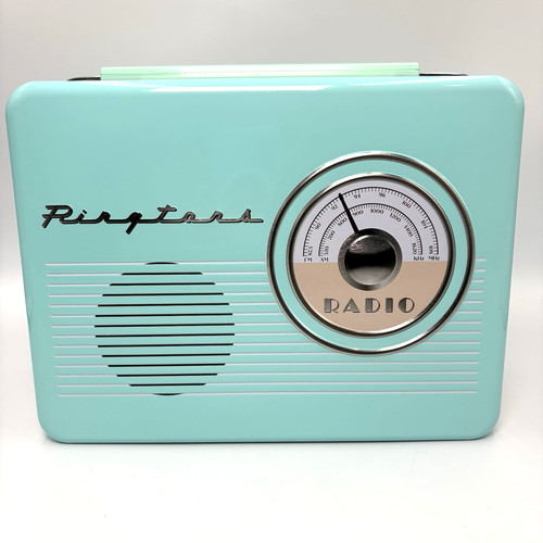 Ringtons radio tin blue - ringtons,