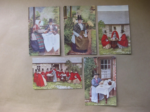 Vintage postcards welsh - 5,
