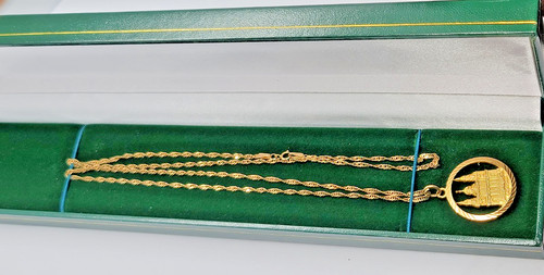 9ct gold pendant pauls - gold, st