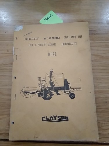 Clayton m122 combine spare - m122,