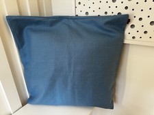 Missoni Home Large Linen Cotton Mix Cushion Cover Blue 60cm Square NEW Textured
