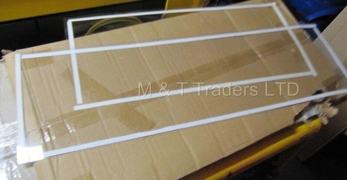 Sand blast cabinet light - sand,