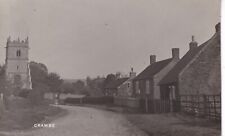 CRAMBE NR MALTON RPPC ST MICHAEL'S CHURCH WITH COTTAGES NOW ALL BUT ONE REMOVED