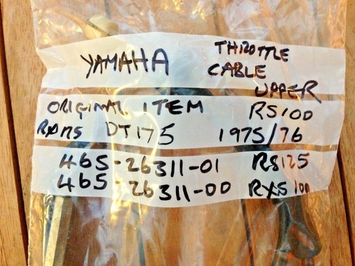 Yamaha genuine dt175 - dt175, rs125