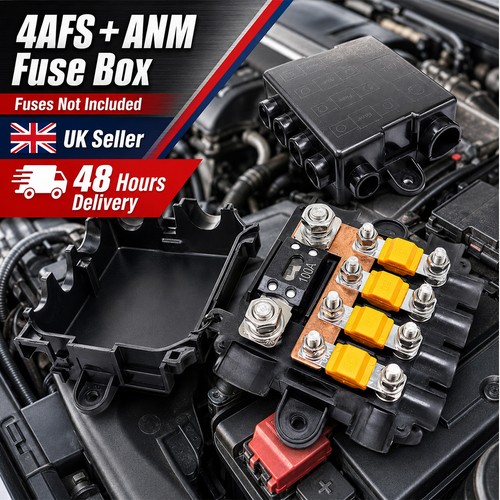 Fuse box holder with safety - box,