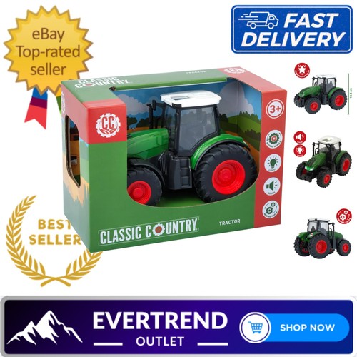 19cm battery powered tractor - 19cm,