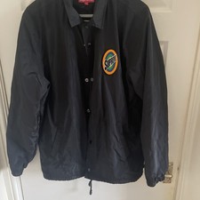 Supreme Coach Jacket Spin Logo Size Large