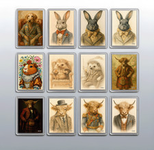 Formal Animal Fridge Magnets |