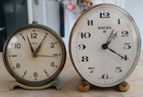 Vintage travel clocks swiza - 2,