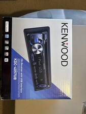 Kenwood Car CD Receiver With
