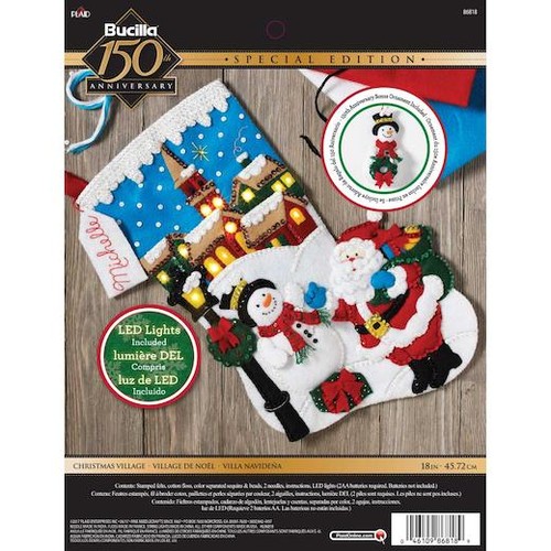 Bucilla felt christmas - 18",