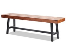 Outdoor Bench 63in .Garden Bench Park Patio Yard Porch Bench