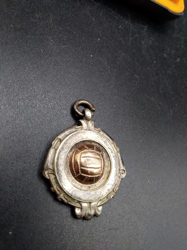 1920s silver watch fob - 1920s,