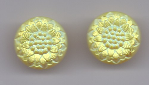 Vintage glass buttons - glass,